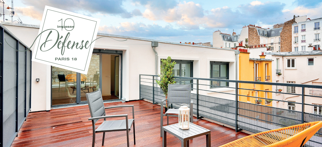 appartements Impasse La Défense - Paris 18e